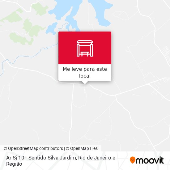 Ar Sj 10 - Sentido Silva Jardim mapa