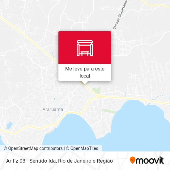 Ar Fz 03 - Sentido Ida mapa