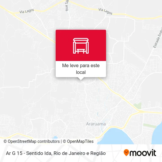 Ar G 15 - Sentido Ida mapa