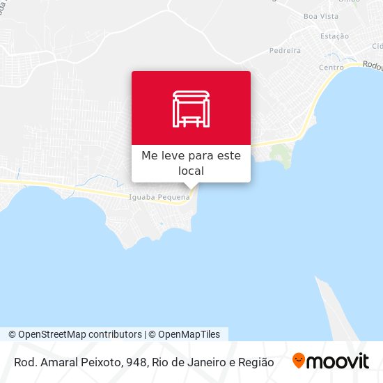Rod. Amaral Peixoto, 948 mapa