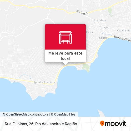 Rua Filipinas, 26 mapa