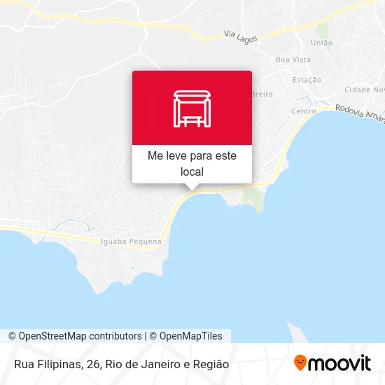 Rua Filipinas, 26 mapa
