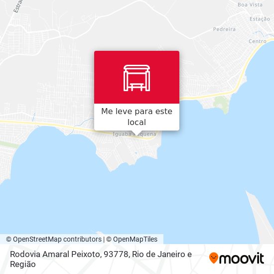 Rodovia Amaral Peixoto, 93778 mapa