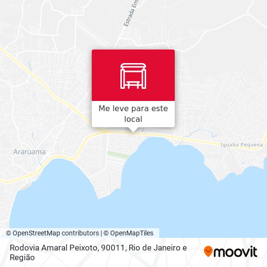 Rodovia Amaral Peixoto, 90011 mapa