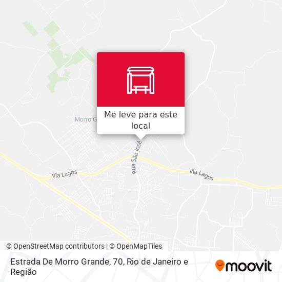 Estrada De Morro Grande, 70 mapa