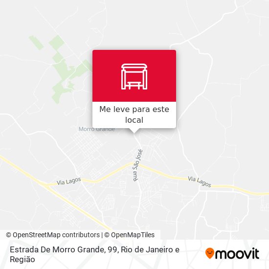 Estrada De Morro Grande, 99 mapa
