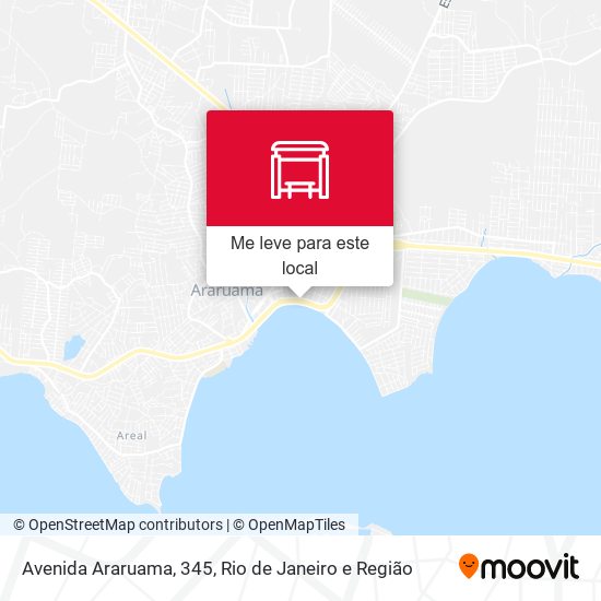 Avenida Araruama, 345 mapa