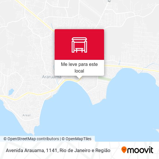 Avenida Arauama, 1141 mapa