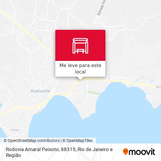 Rodovia Amaral Peixoto, 88315 mapa