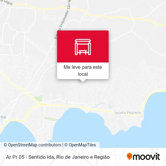 Ar Pr 05 - Sentido Ida mapa