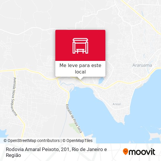 Rodovia Amaral Peixoto, 201 mapa