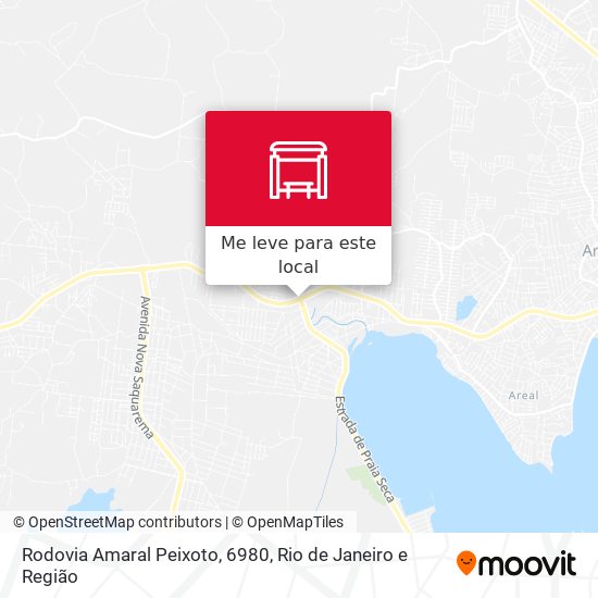 Rodovia Amaral Peixoto, 6980 mapa
