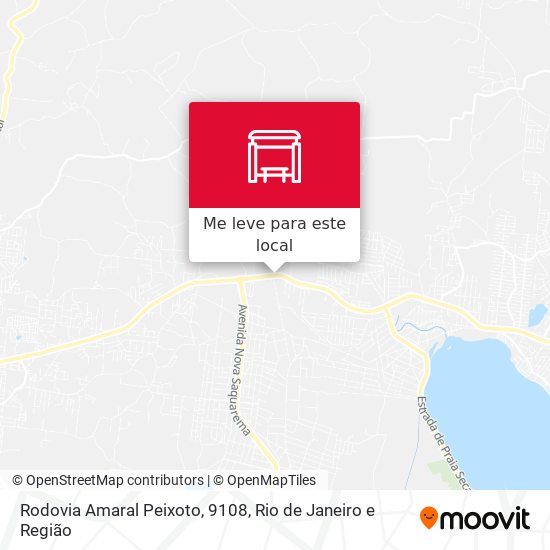 Rodovia Amaral Peixoto, 9108 mapa