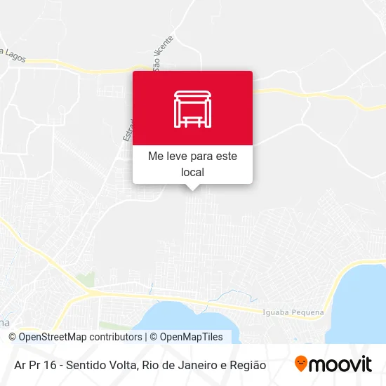 Ar Pr 16 - Sentido Volta mapa