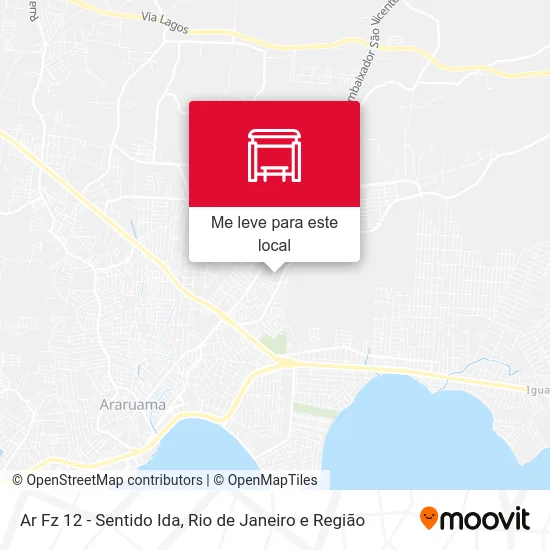 Ar Fz 12 -  Sentido Ida mapa
