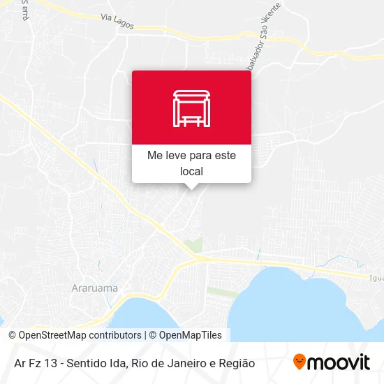Ar Fz 13 - Sentido Ida mapa