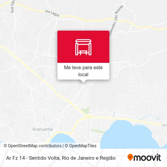 Ar Fz 14 - Sentido Volta mapa