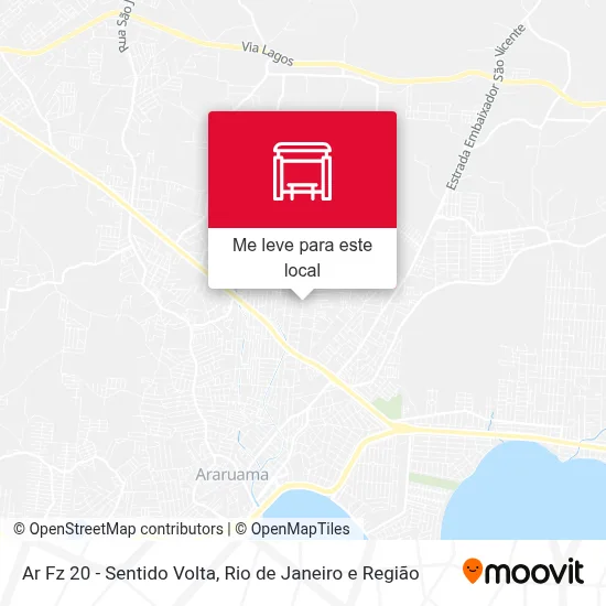 Ar Fz 20 - Sentido Volta mapa