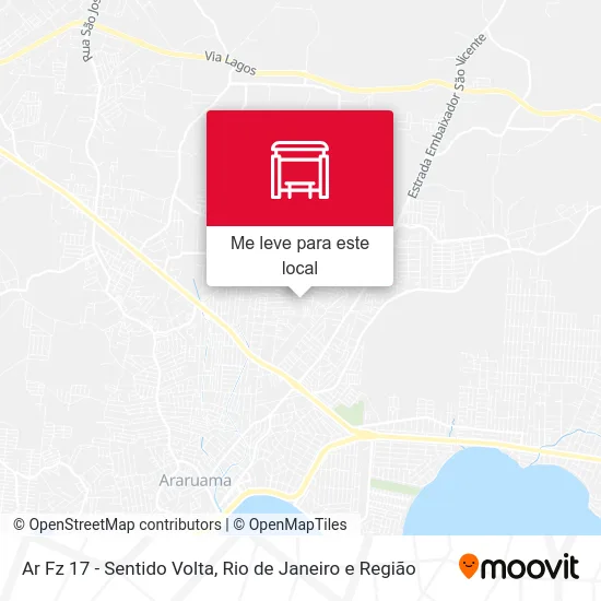 Ar Fz 17 - Sentido Volta mapa