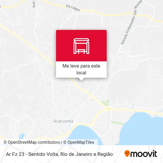 Ar Fz 23 - Sentido Volta mapa