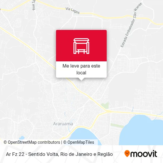 Ar Fz 22 - Sentido Volta mapa