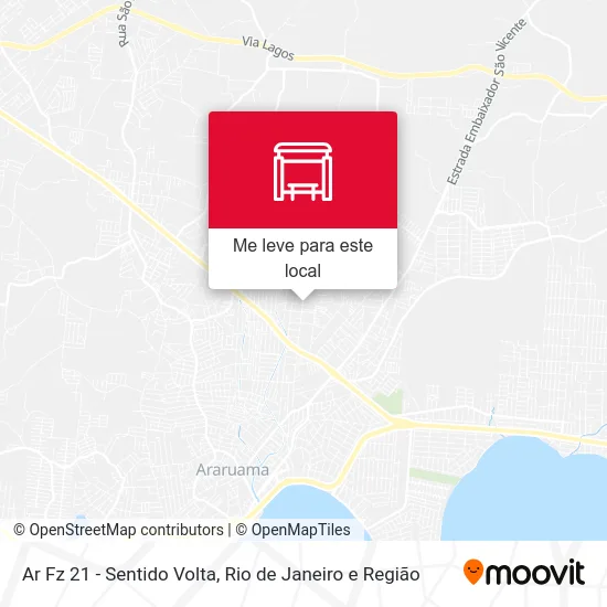 Ar Fz 21 - Sentido Volta mapa