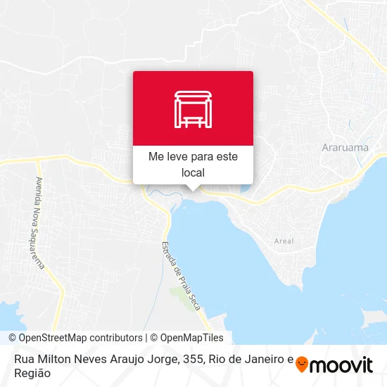 Rua Milton Neves Araujo Jorge, 355 mapa
