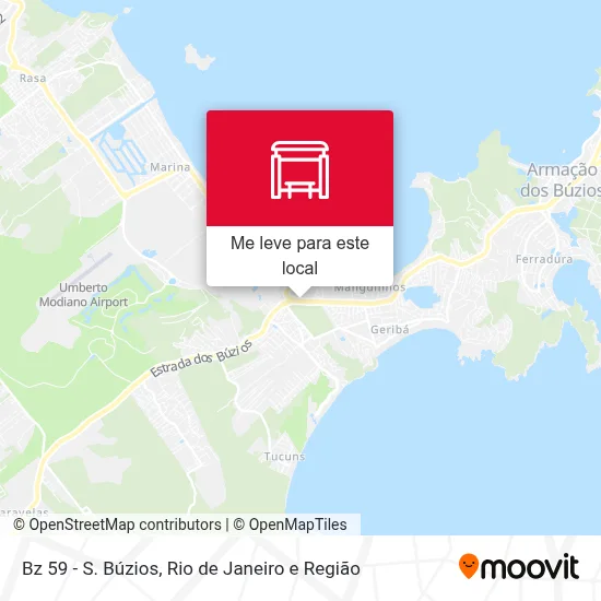 Bz 59 - S. Búzios mapa