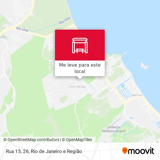 Rua 15, 26 mapa