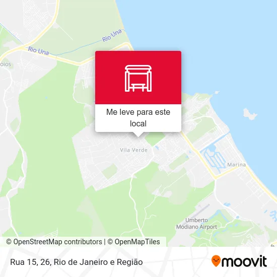 Rua 15, 26 mapa