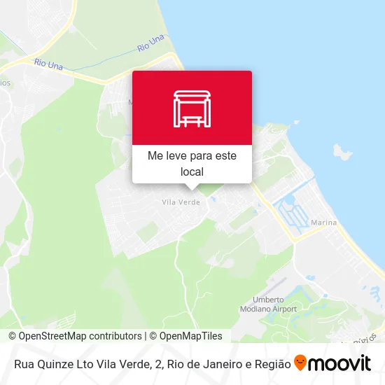 Rua Quinze Lto Vila Verde, 2 mapa