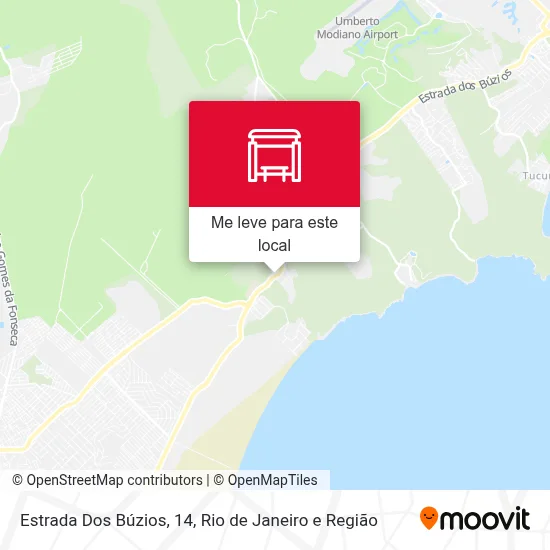Estrada Dos Búzios, 14 mapa
