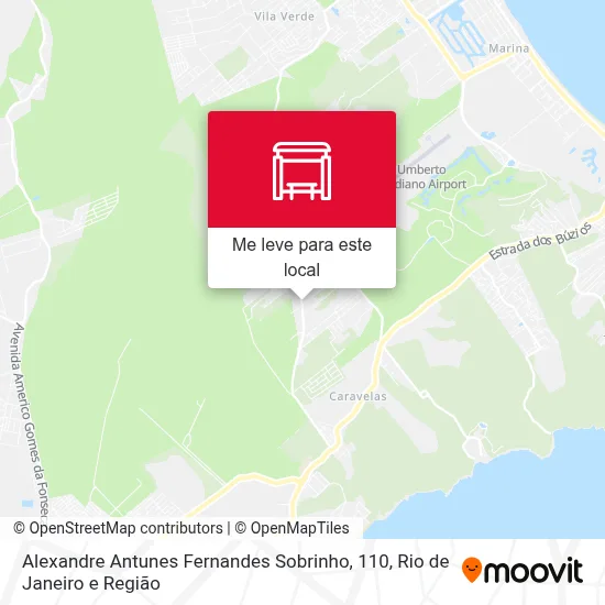 Alexandre Antunes Fernandes Sobrinho, 110 mapa