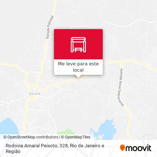 Rodovia Amaral Peixoto, 328 mapa