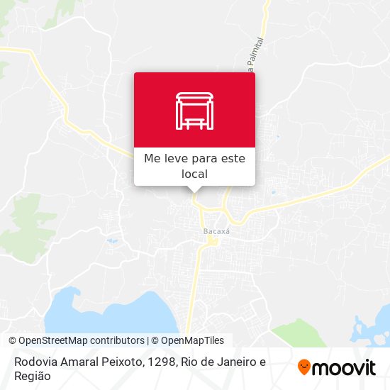 Rodovia Amaral Peixoto, 1298 mapa