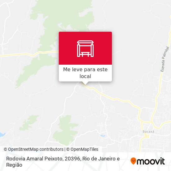 Rodovia Amaral Peixoto, 20396 mapa