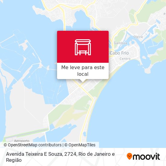Avenida Teixeira E Souza, 2724 mapa