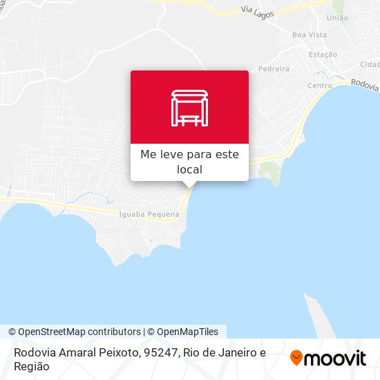 Rodovia Amaral Peixoto, 95247 mapa