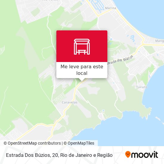 Estrada Dos Búzios, 20 mapa