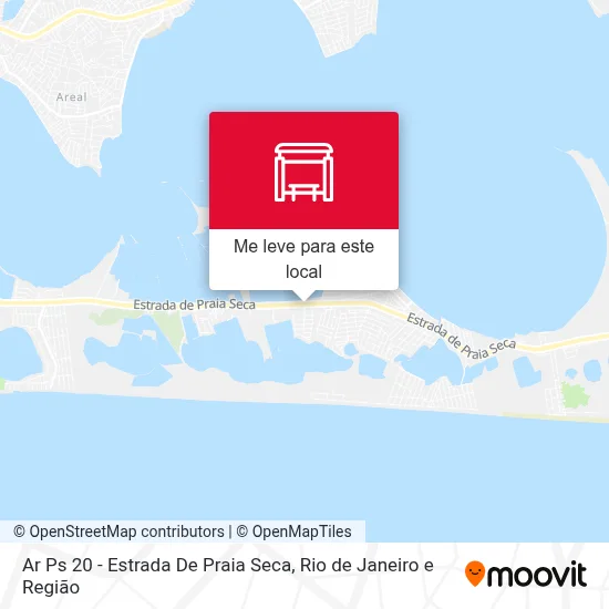 Ar Ps 20 - Estrada De Praia Seca mapa