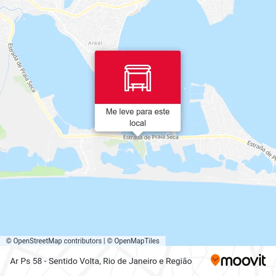Ar Ps 58 - Sentido Volta mapa