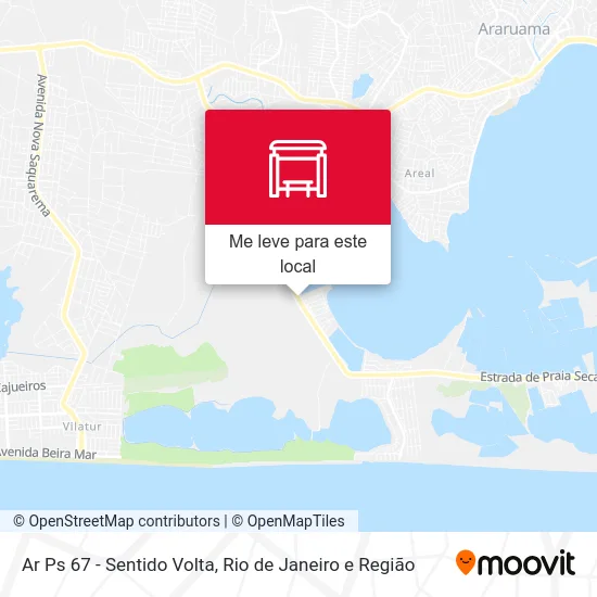 Ar Ps 67 - Sentido Volta mapa