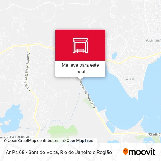 Ar Ps 68 - Sentido Volta mapa