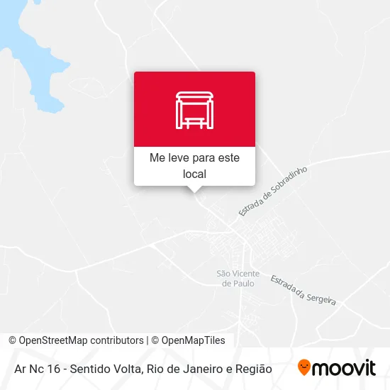 Ar Nc 16 - Sentido Volta mapa