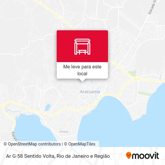 Ar G-58 Sentido Volta mapa