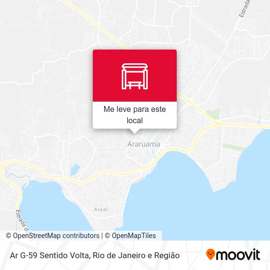 Ar G-59 Sentido Volta mapa