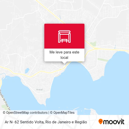 Ar N- 62 Sentido Volta mapa