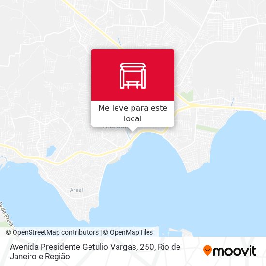 Avenida Presidente Getulio Vargas, 250 mapa