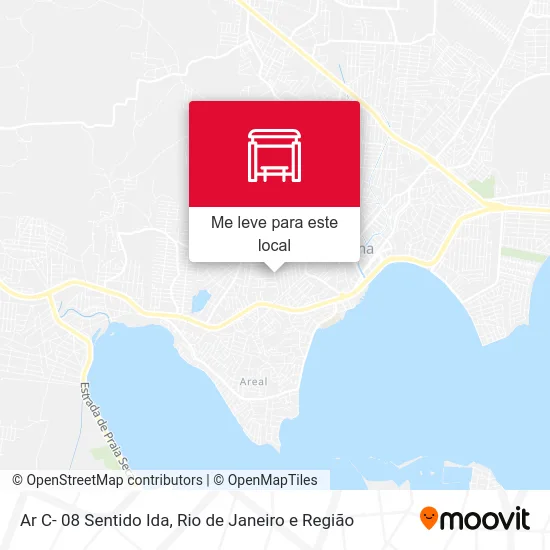 Ar C- 08 Sentido Ida mapa