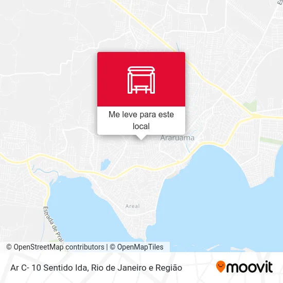 Ar C- 10 Sentido Ida mapa